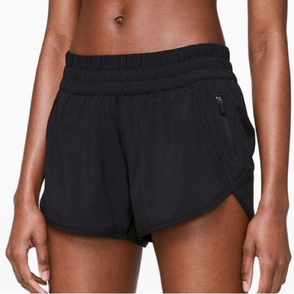 Lululemon Tracker Shorts V 4” inseam running low rise zipper pocket workout - Picture 1 of 11